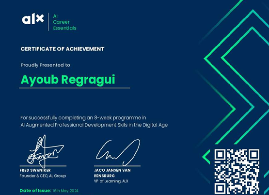 Certificat de Développement Web