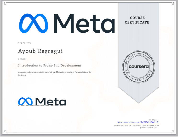 Certificat en Laravel
